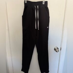 Figs Black Technical Slim Fit Pants